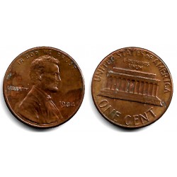 (201b) Estados Unidos de América. 1984. 1 Cent (MBC)