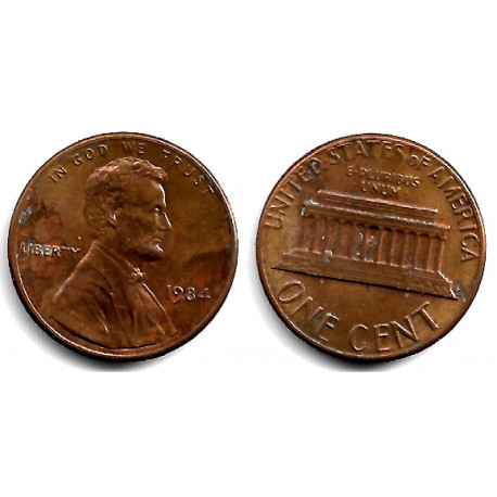 (201b) Estados Unidos de América. 1984. 1 Cent (MBC)