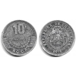 (228b) Costa Rica. 2012. 10 Colones (MBC+)