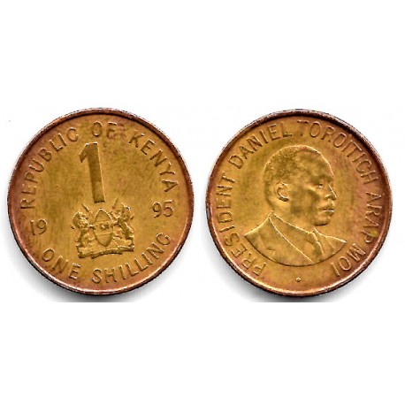 (29) Kenia. 1995. 1 Shilling (MBC)