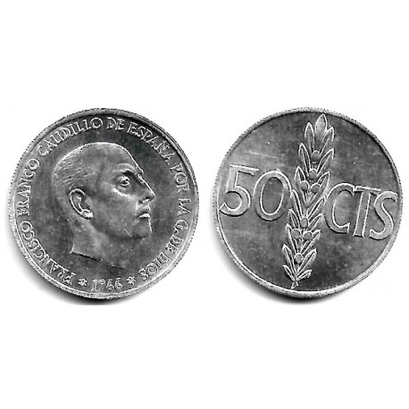 Estado Español. 1966*(19-68). 50 Céntimos (SC)