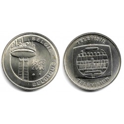 Medalla Bélga Conmemorativa del 50 Aniv. de la Televisión (SC)