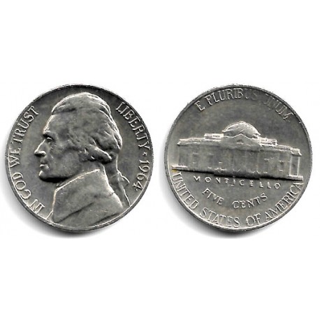 (A192) Estados Unidos de América. 1964. 5 Cents (MBC)