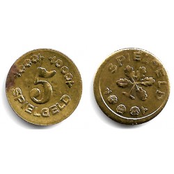 Alemania. Token - Jetón - Spielgeld 5 (MBC)