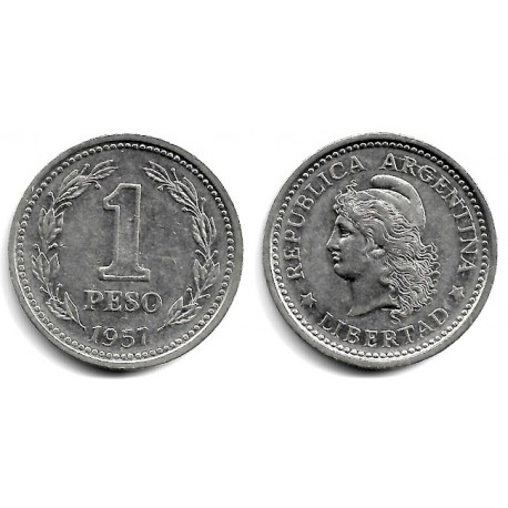 (57) Argentina. 1957. 1 Peso (MBC+)
