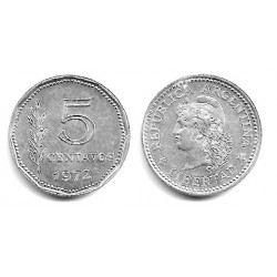 (65) Argentina. 1972. 5 Centavos (EBC)