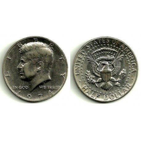 Estados Unidos de América. 1974. Half Dollar (EBC)