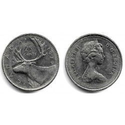 (74) Canadá. 1974. 25 Cents (MBC+)