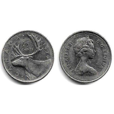 (74) Canadá. 1974. 25 Cents (MBC+)