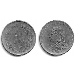 (899) Turquía. 1976. 50 Kurus (MBC)