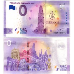 Billete Souvenir de 0 Euro (SC) Torre dos Clérigos - Porto