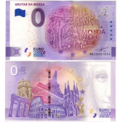 Billete Souvenir de 0 Euro (SC) Grutas da Moeda