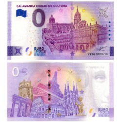 Billete Souvenir de 0 Euro (SC) Salamanca, Ciudad de la Cultura