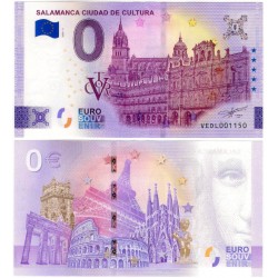 Billete Souvenir de 0 Euro (SC) Salamanca, Ciudad de la Cultura