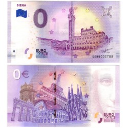 Billete Souvenir de 0 Euro (SC) Siena