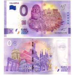 Billete Souvenir de 0 Euro (SC) Calabria
