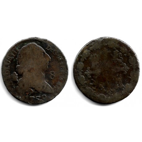 Carlos IV. 1779. 8 Maravedi (BC/BC-) Ceca de Segovia