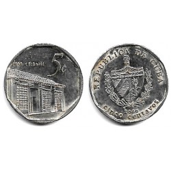 (575.2) Cuba. 2000. 5 Centavos (MBC+)