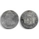 Carlos III. 1785. 2 Reales (RC+/BC-) (Plata) Ceca de Lima MJ. Agujereada y sellada