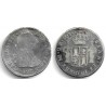 Carlos III. 1785. 2 Reales (RC+/BC-) (Plata) Ceca de Lima MJ. Agujereada y sellada