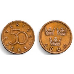 (878) Suecia. 2000. 50 Ore (MBC+)
