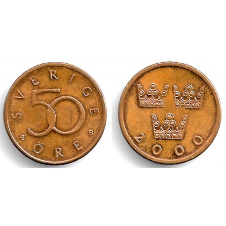 (878) Suecia. 2000. 50 Ore (MBC+)