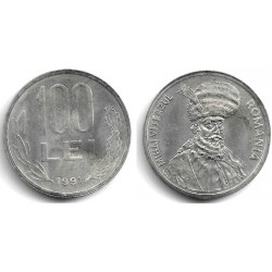 (111) Rumania. 1991. 100 Lei (EBC)