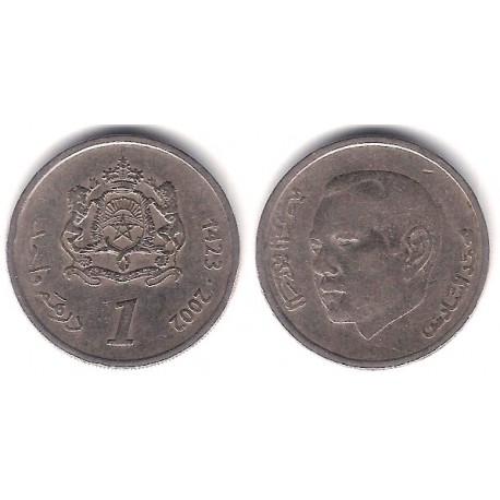 (Y117) Marruecos. 2002. 1 Dirham (MBC)