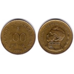 (85) Argentina. 1980. 100 Pesos (MBC+)