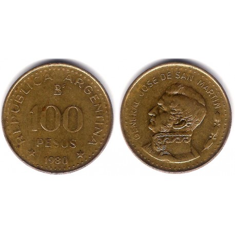 (85) Argentina. 1980. 100 Pesos (MBC+)