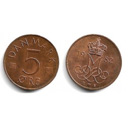 (859.3) Dinamarca. 1982. 5 Ore (MBC)