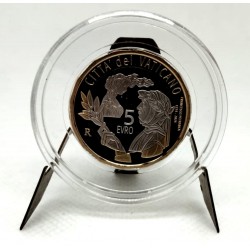 Ciudad del Vaticano. 2024. 5 Euro (Proof) Francesco Petrarca