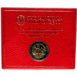 Ciudad del Vaticano. 2024. 2 Euro (SC) San Tommaso d'Aquino