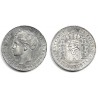 Alfonso XIII. 1896*(18-96). 1 Peseta (EBC) (Plata) Ceca de Madrid PG-V