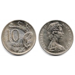 (65) Australia. 1975. 10 Cents (MBC+)
