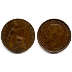 (809) Gran Bretaña. 1912. Half Penny (BC)