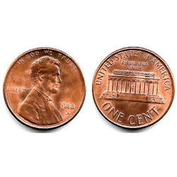 (201b) Estados Unidos de América. 1988(D). 1 Cent (EBC)