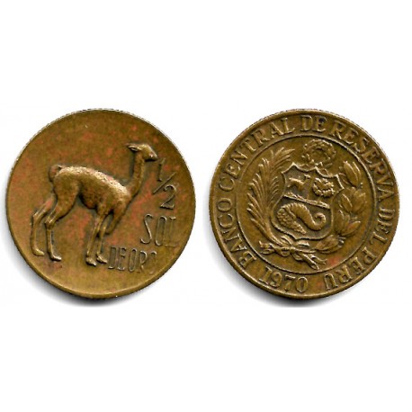(247) Perú. 1970. ½ Sol de Oro (MBC)