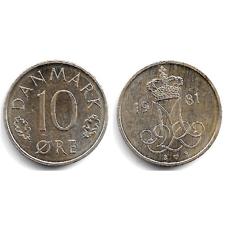 (860.2) Dinamarca. 1981. 10 Ore (MBC+)