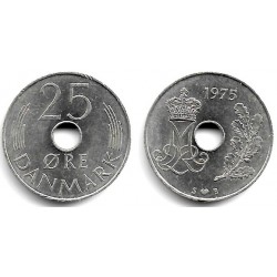 (861.1) Dinamarca. 1975. 25 Ore (EBC)