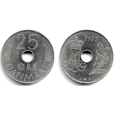 (861.1) Dinamarca. 1975. 25 Ore (EBC)