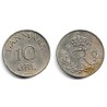 (841.1) Dinamarca. 1955. 10 Ore (MBc-)