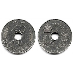 (861.1) Dinamarca. 1977. 25 Ore (MBC-)