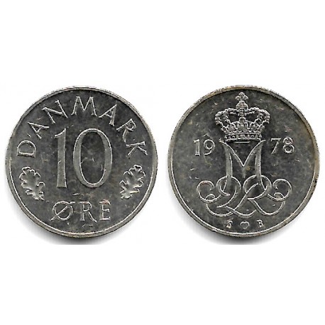(860.1) Dinamarca. 1978. 10 Ore (MBC)