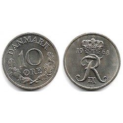(849.1) Dinamarca. 1968. 10 Ore (MBC+)