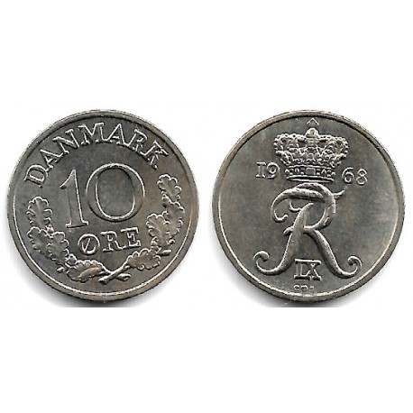 (849.1) Dinamarca. 1968. 10 Ore (MBC+)