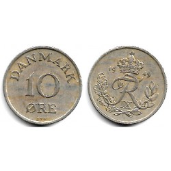 (841.1) Dinamarca. 1949. 10 Ore (MBC)