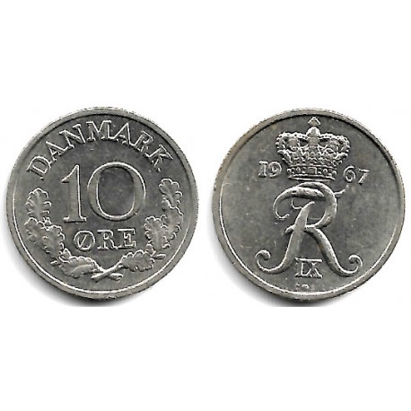 (849.1) Dinamarca. 1967. 10 Ore (MBC+)