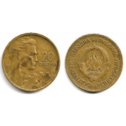 (34) Yugoslavia. 1955. 20 Dinara (MBC)