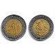 (603) Estados Unidos Mexicanos. 2001. 1 Peso (MBC)